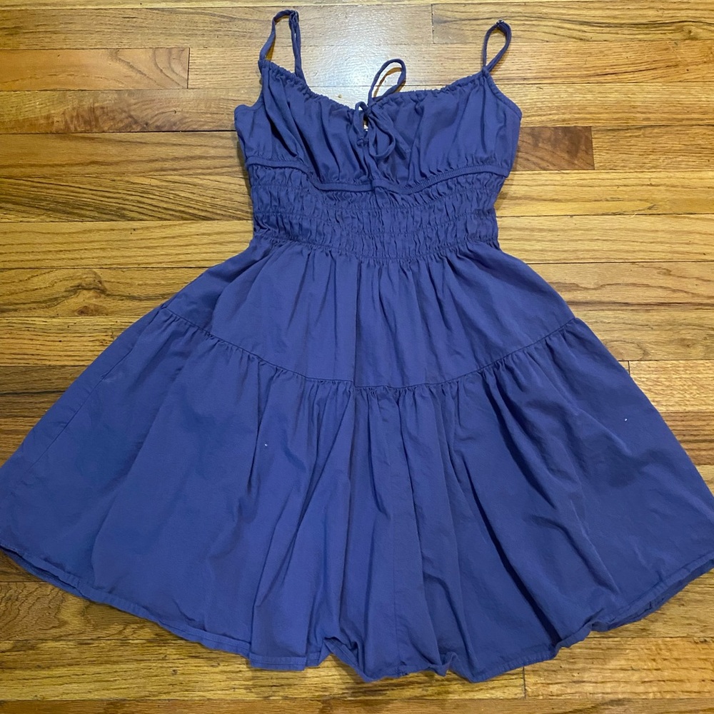 Belk Navy Spaghetti Strap Dress